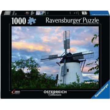 Puzzle Ravensburger din 1000 piese - Moara de vânt
