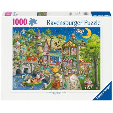 Puzzle Ravensburger din 1000 piese - Personaje din cântece pentru copii