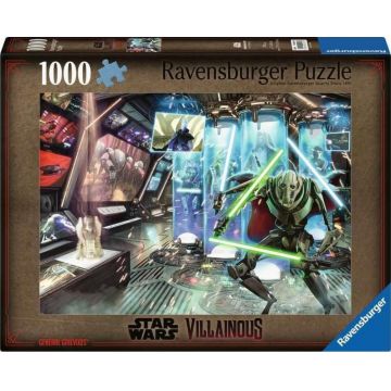 Puzzle Ravensburger din 1000 piese - Războiul Star Wars: General Grievous