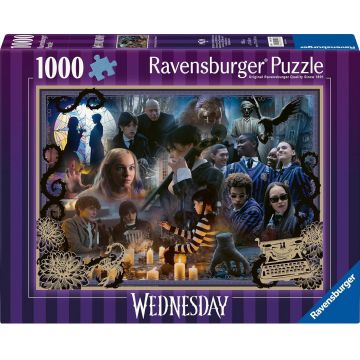 Puzzle Ravensburger din  1000 piese - Wednesday