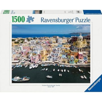 Puzzle Ravensburger din  1500 piese -Culorile din Procida
