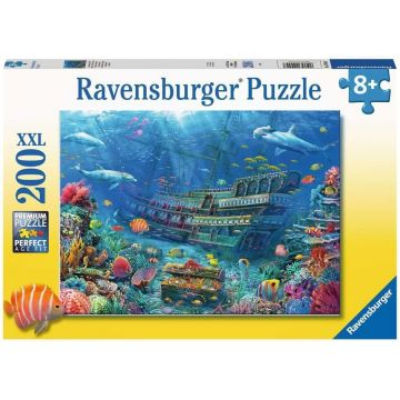 Puzzle Ravensburger din 200 XXL piese - Nava scufundată