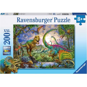 Puzzle Ravensburger din 200 XXL piese - Regatul uriașilor