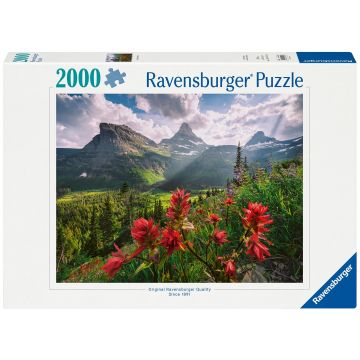 Puzzle Ravensburger din  2000 piese - Munții Fecioare