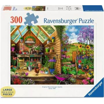 Puzzle Ravensburger din 300 XXL piese - Evadarea Grădinarului