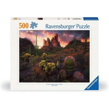 Puzzle Ravensburger din  500 piese - Cactusi