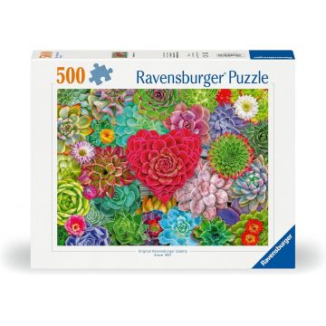 Puzzle Ravensburger din  500 piese - Dragoste suculenta