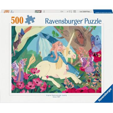 Puzzle Ravensburger din 500 piese - Magie cu zâne