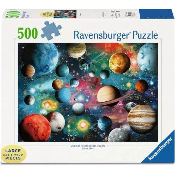 Puzzle Ravensburger din 500 XXL piese - Planetariu