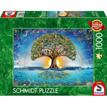 Puzzle Schmidt din 1000 piese - Arborele magic al vieții