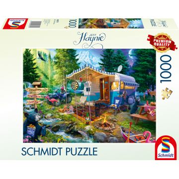 Puzzle Schmidt din 1000 piese - Caravana la munte
