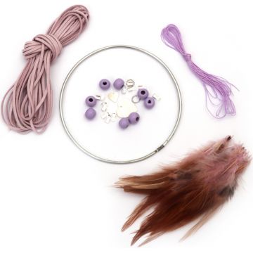 Set creativ Em Art  - Capcană de vis DIY , mov