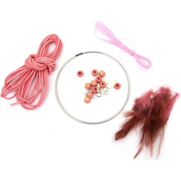 Set creativ Em Art  - Capcană de vis DIY , roz
