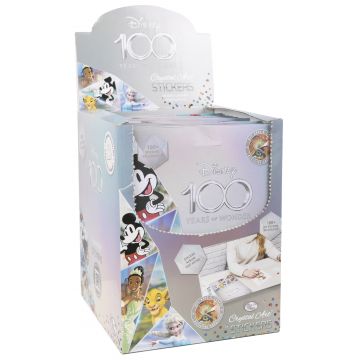 Set de autocolante Craft Buddy - Disney 100, pachet de tapiserie cu diamante