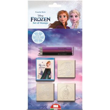 Set de ștampile Multiprint Frozen - С 3 buc. creioane