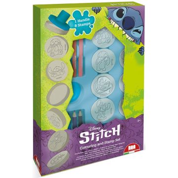 Set de ștampile Multiprint Stitch - 8 buc., cu mâner