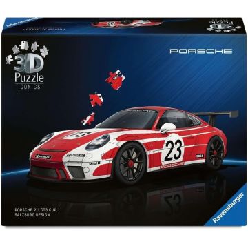 3D Puzzle Ravensburger din 108 piese - Porsche 911 GT3