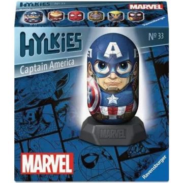 3D Puzzle Ravensburger din 54 piese - Marvel: Căpitanul America