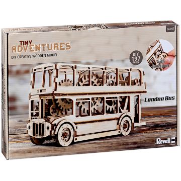 3D Puzzle Revell din 197 piese - Autobuzul din Londra