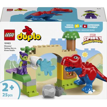 Constructor LEGO Duplo - Spidey Rex vs. Green Goblin (10463)