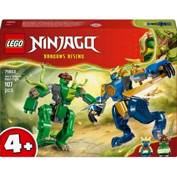 Constructor LEGO Ninjago - Bătălia cu roboții dragon a lui Jay (71853)