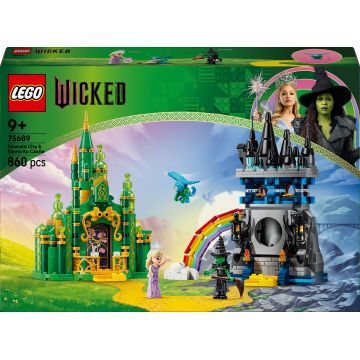 Constructor LEGO Wicked - Orașul de Smarald și Palatul Kiamo Ko (75689)