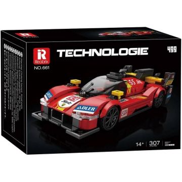 Constructor Reobrix Technologie - Ferrari 499 Hyper Car, 1:24, 307 piese
