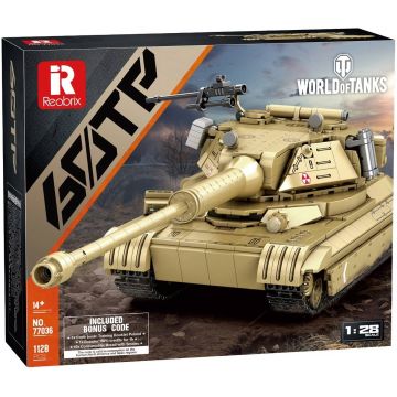 Constructor Reobrix World of Tanks - Twardy, 1:28, 1128 piese