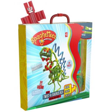 Constructor Spaghetteez - Twist-A-Saurus Rex, 64 piese