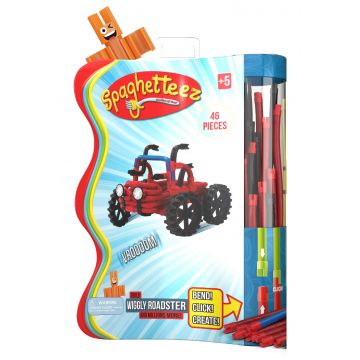 Constructor Spaghetteez - Wiggly Roadster, 46 piese