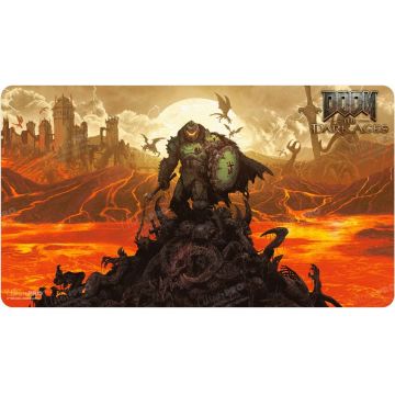 Covoraș de joc de cărți Ultra Pro - Doom: The Dark Ages - Wrath