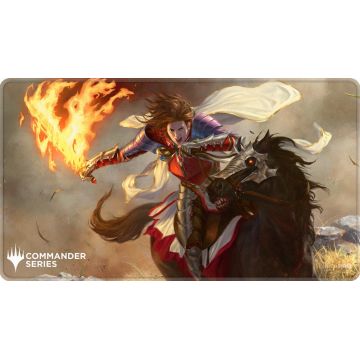 Covoraș pentru jocuri cu cărți Ultra Pro - Magic The Gathering: Commander Series 8, Syr Gwyn, Hero of Ashvale