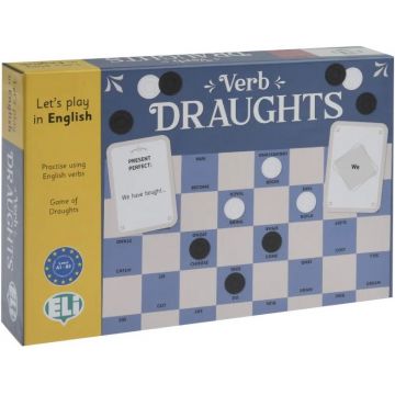 Joc educativ Eli Verb Draughts (Limba engleză)