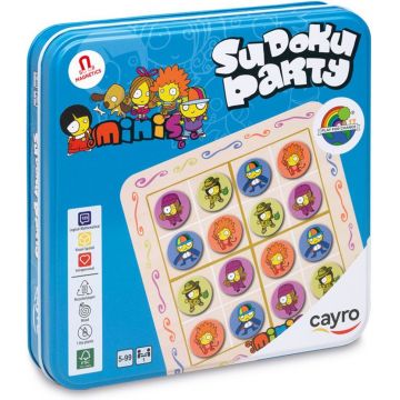 Joc magnetic Sudoku pentru drum (cutie metalică)
