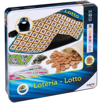 Joc pentru copii Loto (cutie metalică)