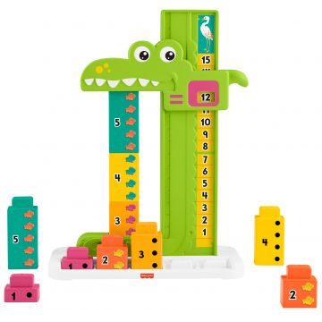 Jucărie educativă Fisher Price - Adding Alligator
