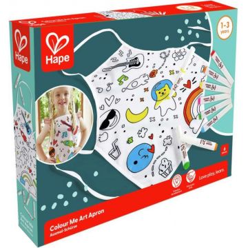 Kit creativ Hape - Decorează-ți propriul șorț de artă