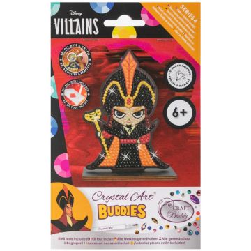 Kit de broderie cu diamante Craft Buddy - Crystal Art Buddies: Jafar, 7 piese