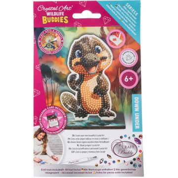 Kit de broderie cu diamanteCraft Buddy - Ornitorinc, 7 piese