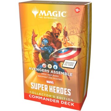 Magic The Gathering: Marvel Super Heroes Collector's Edition Commander Deck Avengers Assemble