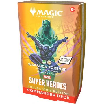 Magic The Gathering: Marvel Super Heroes Collector's Edition Commander Deck Wakanda Forever