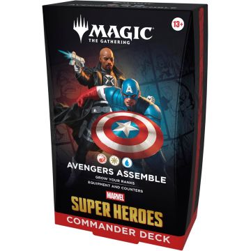 Magic The Gathering: Marvel Super Heroes Commander Deck Avengers Assemble