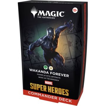 Magic The Gathering: Marvel Super Heroes Commander Deck Wakanda Forever