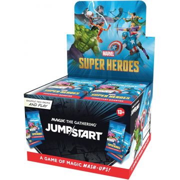 Magic The Gathering: Marvel Super Heroes Jumpstart Booster Display (24 Boosters)