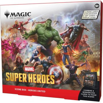 Magic The Gathering: Marvel Super Heroes Scene Box Heroes United