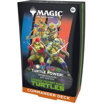 Magic the Gathering: Teenage Mutant Ninja Turtles - Commander Deck Turtle Power