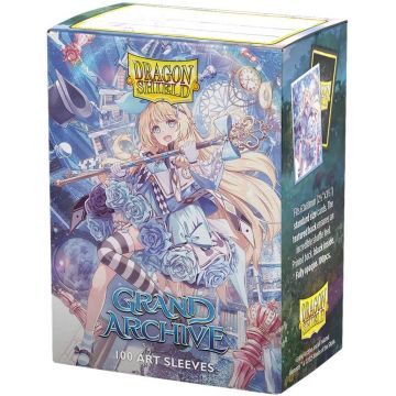 Protecții pentru carduri  Dragon Shield - Matte Dual Art Sleeves Standard Size, Grand Archive: Alice Orleane (100 buc.)