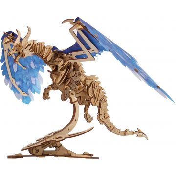 Puzzle 3D din lemn Ugears din 320 piese - Dragon
