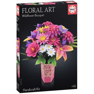 Puzzle 3D Educa - Buchet de flori sălbatice