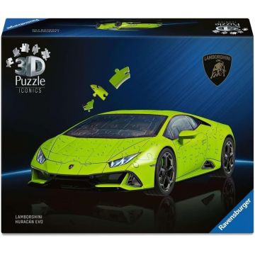 Puzzle 3D Ravensburger din 108 piese - Lamborghini Huracan Evo